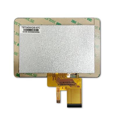 CTP, 12시, ST7282, RGB-24비트 TN 디스플레이가 있는 480x272 4.3인치 TFT LCD 모듈 화면