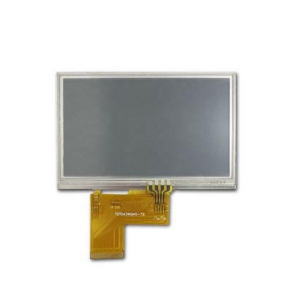 RGB 24bit 4.3 Tft LCD 디스플레이, 480x272 Tft 및 Ips 디스플레이 650 Cd/M2