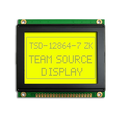 128X64 Cob Led 모듈 ST7920 드라이버 STN 6시 보기 그래픽