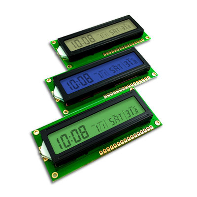 YG LED 특성 LCD 단위, 5V lcd 디스플레이 16x2 녹색 역광선 색깔