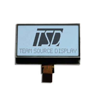 회색 그래픽 LCD 디스플레이 모듈 반사 128x48 크기 32x13.9mm 활성 영역