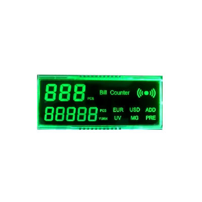 숫자 맞춤형 LCD 화면 STN FSTN 모드 넓은 온도 범위를 위해