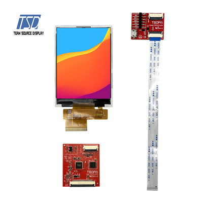 3.2 인치 240x320 ST7789V IC UART LCD 모듈 300 알 전달 가능한 TN