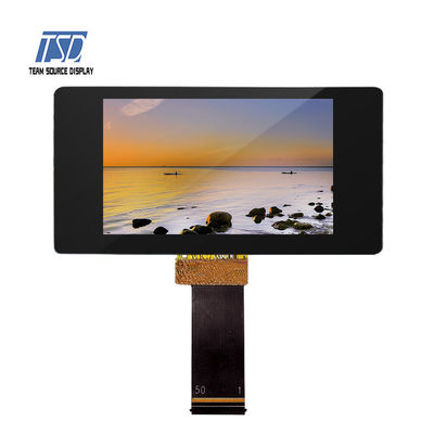 검은 복면 기술과 5 인치 800xRGBx480 RGB 인터페이스 IPS TFT LCD 디스플레이