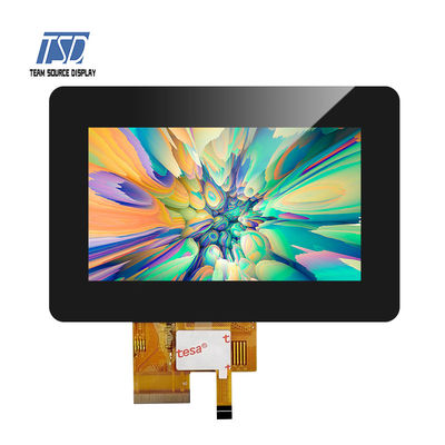 CTP 4.3 인치 480x272 결의안과 RGB 인터페이스 280 알 TFT LCD 디스플레이