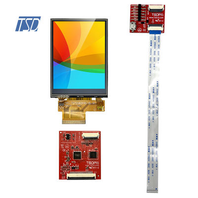 20개 핀 2.8 &quot; TFT LCD 모듈 디스플레이 HMI 저항성 터치 스크린 UART 인터페이스