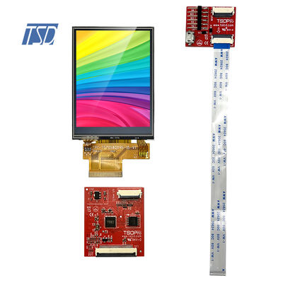 20개 핀 2.8 &quot; TFT LCD 모듈 디스플레이 HMI 저항성 터치 스크린 UART 인터페이스