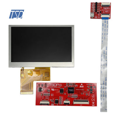 HMI 480x272 Lcd TN 패널 UART 20 핀, Esp32 4.3 인치 TFT LCD 모듈 화면