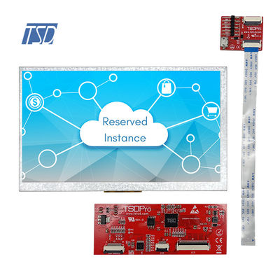 HMI 시리즈 솔루션 800x480 터치 스크린 스마트 LCD 모듈 UART 인터페이스 7'