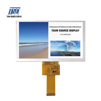 TSD 맞춘 7 인치 CTP TFT LCD 디스플레이 모듈 1000 NIT 800x480 PN TST070MIWN-10
