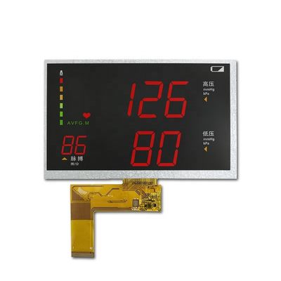 800x480 TFT LCD 모듈 EK9716BD 드라이버 40 핀 RGB 24비트 인터페이스