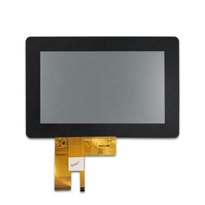 산업 TFT LCD 단위 800x480 450nits 표면 휘도 눈부심 방지