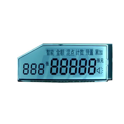 STN 파란 작은 LCD 디스플레이, 증명서를 주는 도표 lcd 단위 ISO13485