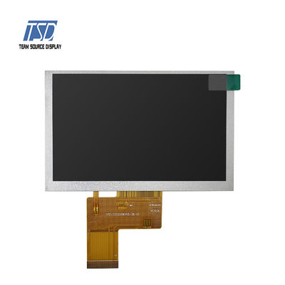 24개 비트 RGB 인터페이스와 5 인치 LCD 디스플레이 800x480 결의안 ips 액정 표시 장치