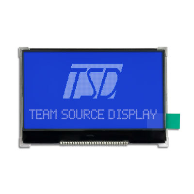 맞춘 128x64 FSTN 반투과형 긍정은 사실적 흑백 LCD 스크린 디스플레이 모듈을 분해압연합니다