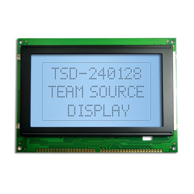 240X128 STN은 푸른 긍정적 COB 그래픽 흑백 LCD 스크린 디스플레이 모듈을 노랗게 합니다