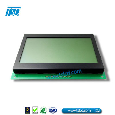 푸르고 노란 녹색 백라이트와 256x128 STN FSTN COB LCD 모듈