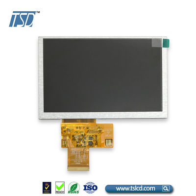 800xRGBx480 LVDS 인터페이스 IPS TFT LCD 디스플레이 5 인치